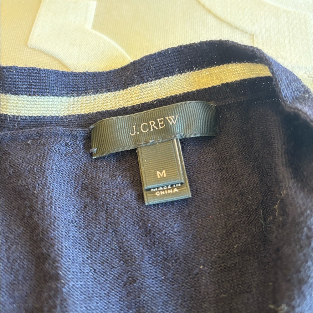 J. Crew Women’s Dark Blue Crewneck Sweater